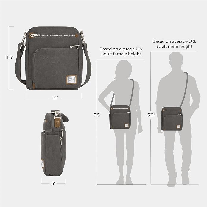 Travelon Anti-Theft Heritage Tour Bag - Image 4