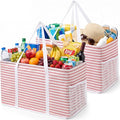 Lifewit Extra Large Tote Bag, Reusable Grocery Bags with Metal Wire Frame and Handles by Lifewit