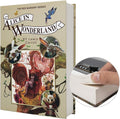 Real Paper Transfer Book Safe, Hollow with Secret Hidden Compartment, Combination Lock, 8.7"×6"×2" (Alice-Combination) by PACOLO