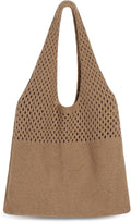 Sightor Crochet Tote Bag, Mesh Beach Bag Knit Summer Hobo Bag for Women | Beach Tote bag Vacation Outfits Aesthetic Boho Bag by Sightor