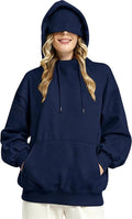 Unisex Travel Hoodie with Eyemask Fleece Sweatshirt Fall Winter | Airplane Hoodie with Multi Pockets & Eye mask Womens Sweatshirts Comfort Pullover Fleece Sweaters Fashion Tops for Couples by Eocicvvi