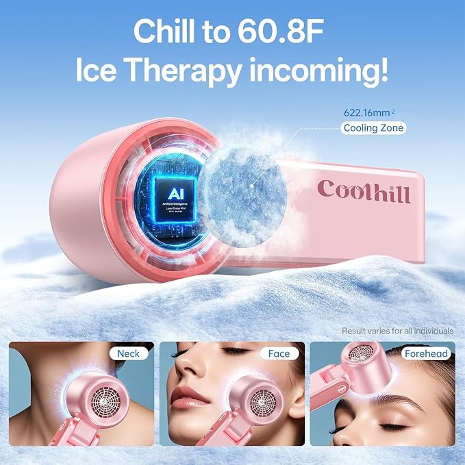 Handheld Portable Fan with Ice Cooler: 199-Speed 5500mAh | 20000 RPM Air Turbo Tech Portable Design Powerful Mini Personal Fan for Travel, Outdoor,Beach,Makeup, Summer - Image 6