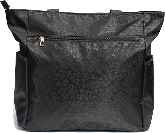ESVAN Original Floral Tote Bag Large Shoulder Bag with Multi Pockets for Gym Travel Beach Daily Bags - Image 4