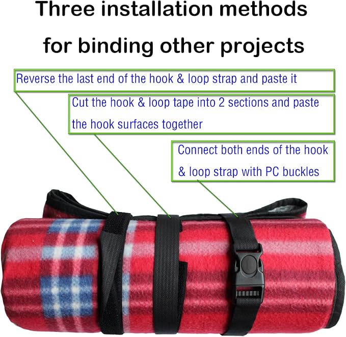 2 Pack Baby Safety Lock Strap, Middle Sliding Button with Dual Protection, Fits Kitchen French Door Refrigerators/Cabinets/RV Doors, Damage-Free Installation - Image 5