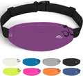 Running Fanny Pack Whole Bag Reflective, Running belt for Women &Men,Sweatproof Phone Holder Workout, Running Waist Pack (purple) by UPTARD