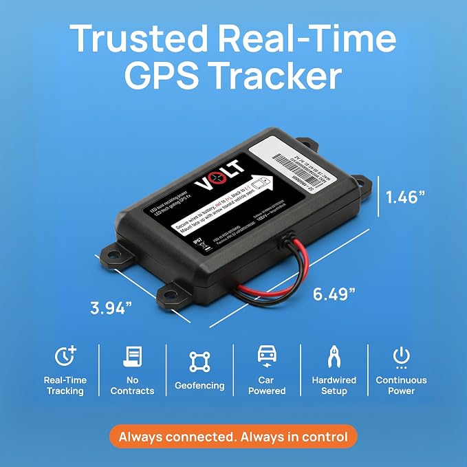 Brickhouse Security Livewire Volt GPS Tracker for Vehicles, Hardwired | Subscription Required, GPS Tracker with Real Time Tracking, Geofencing, Speed Alerts, Waterproof, Car Tracker, Wired to Car - Image 5