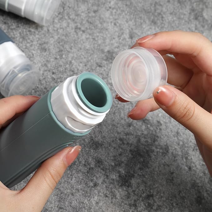 26 Pack Travel Size Toiletries, Tsa Approved Travel Containers for Toiletries, Leak Proof Silicone bottles and Shampoo Conditioner, Essential Toiletry Accessories. - Image 4