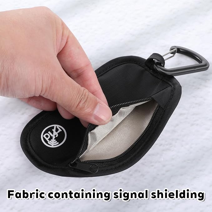 Clip Stash Pouch Minimalist Hidden Storage Wallet Lightweight Zipper Organizer Pouch Bag for Cards Boarding Pass ID Money - Image 6