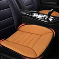2PCS Car Seat Cushion Pad 1.2" Thick Comfort Seat Protector for Car Driver Seat Office Chair Home Use Memory Foam Seat Cushion with Non Slip Bottom, 20'' x 18.5'', Orange by MYFAMIREA
