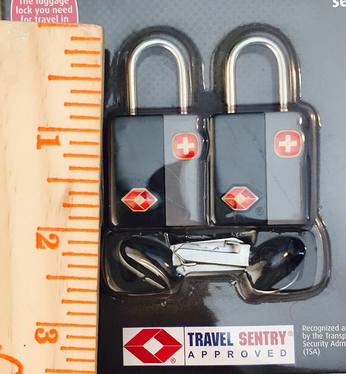Swiss Gear Travel Key Locks & Luggage Tags - Set of 2 Each - Image 3
