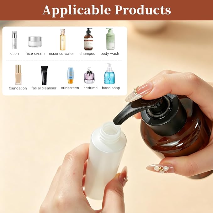 23 pack TSA Approved Leak Proof Travel Bottles | Empty Travel Size Bottle & Travel Toothpaste Container Ideal for Travel, Camping & Gym, Liquid & Lotion Containers - Image 4