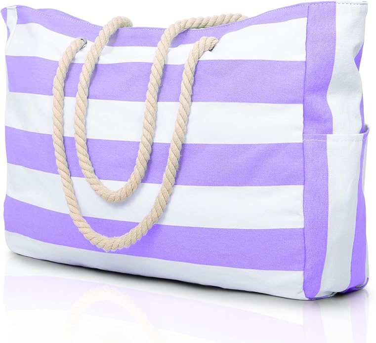 Becokan Beach Bags for Women Large Waterproof Beach Tote Bag Zipper Beach Bags Waterproof Sandproof Swim Pool Bag Large Tote by BecokanBeachBagSpecialist