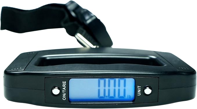 Horizon 50kg /110 LB x 10g Digital Travel Luggage Scale Hanging Scale with Strap - Image 6