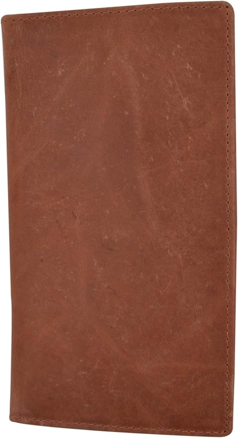 Marshal Bifold Genuine Leather RFID Blocking Credit Card ID Holder Tall Wallet (Antique) - Image 3