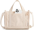 BAGSMART Corduroy Tote Bag for Women, Small College Teacher Laptop Handbag | Fits 14 inch Laptop, 40oz Tumbler Holder, Soft Corduroy Bag with Crossbody Strap for Daily, Work, Flight Travel, Hand Wash by BAGSMART
