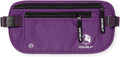 VENTURE 4TH Travel Money Belt, RFID Blocking Passport Holder - Purple by VENTURE4TH