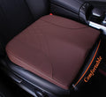 kingphenix Memory Foam Car Seat Cushion for Driving Comfort and Office Use | Coccyx and Lower Back Pressure Relief, Non-Slip Seat Cushion for Cars, Trucks, SUVs, Long Drives and Office Chairs, Brown by kingphenix