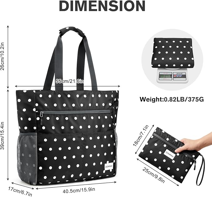 G4Free Beach Bag, Waterproof Sandproof Beach Tote Bag, Large Capacity Foldable for Women - Image 6