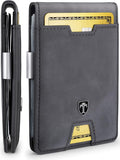 TRAVANDO Money Clip Wallet - RFID Protected Bifold Wallet for Men for 11 Cards - including Gift Box (Grey) by TRAVANDOWallets