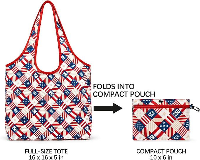Montana West Foldable Canvas Tote Bag for Women Large Shoulder Bag with Built-In Zip Pouch - Image 3