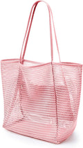 KALIDI Beach Mesh Tote Bag, Casual MAX 23L Summer Foldable Hobo Bag Women | Sandproof Widen Strap Large Shoulder Bag For Lake Pool Vacation Travel Picnic Grocery Market Shopping Carrier by KALIDI