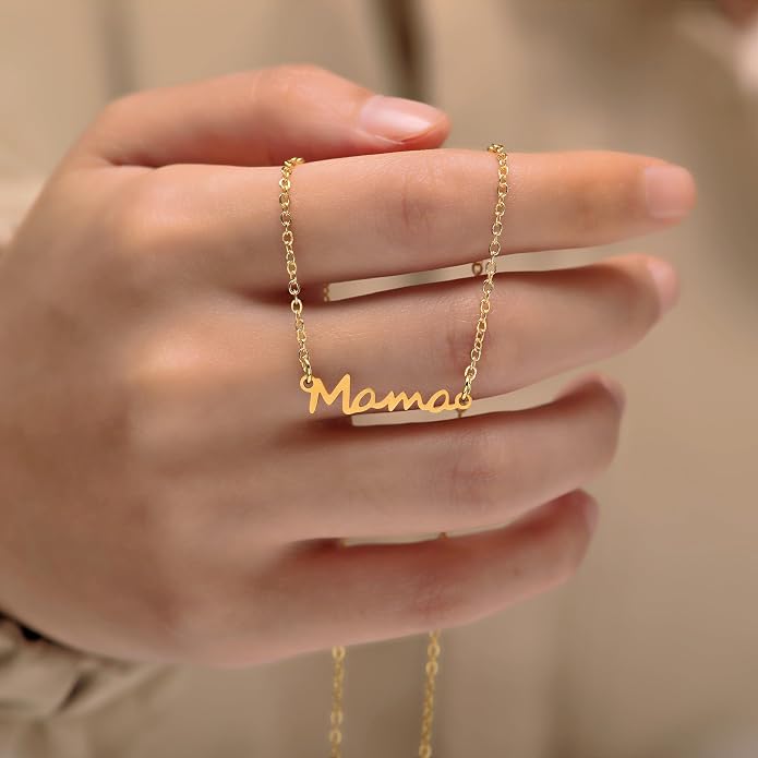 RZKING Golden Necklace for Women, Dainty Butterfly Heart Bow Rose Necklace, Gifts for Best Friend Sister Mom Girlfriend, Graduation Chritmas Birthday Anniversary Thank You Gifts - Image 3