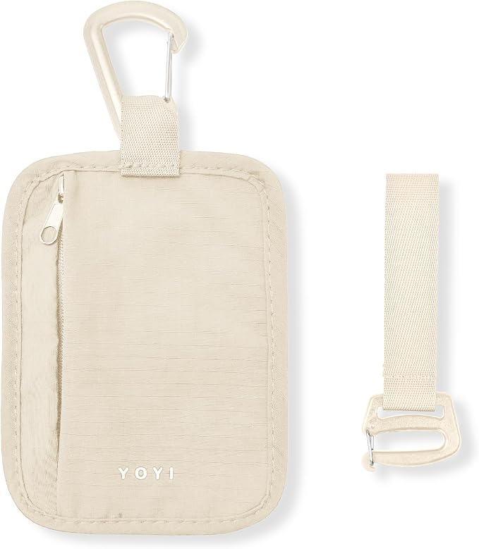 YOYI YOYI RFID Blocking Hidden Stash Clip, Travel Wallet Water-Repellent | Water-repellent fabric, RFID blocking liner, multiple carry options — hidden stash clip secures cards and cash on the go by YOYIYOYI