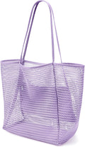 KALIDI Beach Mesh Tote Bag, Casual MAX 23L Summer Foldable Hobo Bag Women | Sandproof Widen Strap Large Shoulder Bag For Lake Pool Vacation Travel Picnic Grocery Market Shopping Carrier by KALIDI