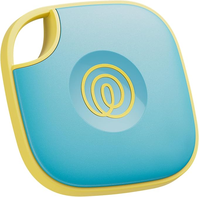 Life360 Tile - Bluetooth Tracker, Keys Finder and Item Locator for Keys, Bags and More. Phone Finder. Both iOS and Android Compatible. 1-Pack (Aqua Lemon) by Life360
