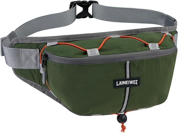 Fanny Pack for Women Men, Anti-theft Waist Pack with RFID Blocking | Lightweight Design, Water-Resistant Travel Wide Opening Crossbody Belt Bag for EDC, Running, Hiking, Cycling, Gym by LighttoGoFreetoRoam