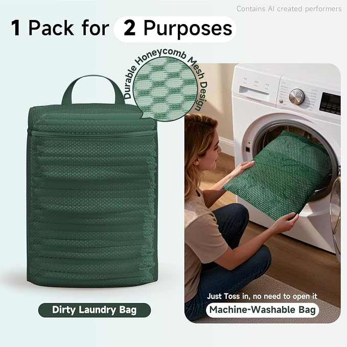OlarHike 9 Set Packing Cubes for Travel,Gifts for Women Mom,Anti-Tearing Suitcase Organizer,with Over 1000 pcs Mesh Holes,Vacation Essentials & Accessories for Cruise Ship - Image 6