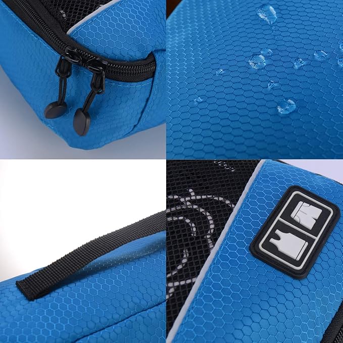 Packing Cubes large Luggage Organizers Bags For Travel Organizing Clothes | Mixed Color 8 Set Suitable family or two-person trips; breathable mesh make easy to sort; durable and convenient to store - Image 4