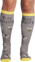 Cherokee Legwear Compression Socks for Women 10-15 mmHg (1-Pair Pack) | Comfort Support Knee Highs, Soft Fit, Regular & Wide Calf, Soft Knit Feel, Lightweight, Easy Care for Work and Everyday Wear by Cherokee