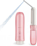 Portable Electric Bidet, Handheld Battery Powered Travel Bidet, Pink | 2 Pressure Modes, Waterproof, Foldable, Pocket-Sized, Cordless, Daily Hygiene Cleaning at Home, Camping and Travel by Artist+Unknown