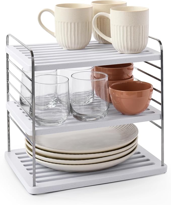 YouCopia UpSpace Cabinet Box Organizer Large, Adjustable Foil Wrap Shelf by YouCopia