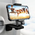 Klearlook Airplane Phone Holder, Universal Travel Essentials Phone Mount for Flight with 360° Rotation, Handsfree Pocket Size Phone Stand, Travel Must Haves for Flying, Tray Table, Desk by KlearlookMaximizedClarity