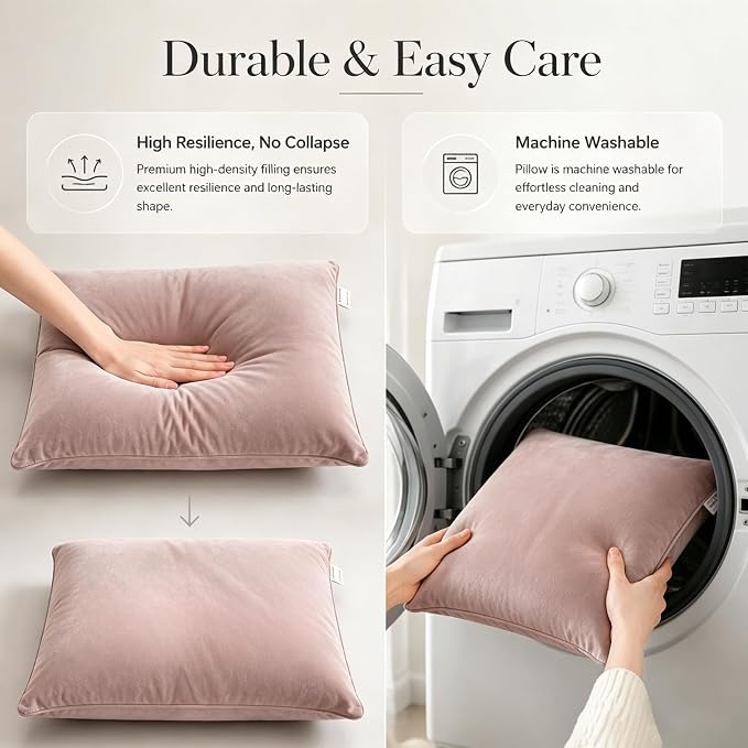 Black Pillow Blanket 2 in 1 Convertible, Soft Plush Throw Blanket, Large Warm Travel Blanket, Foldable Compact Pillow for Airplane,Car - Image 2