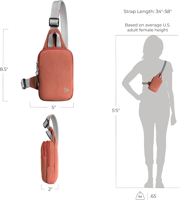 Travelon Anti-Theft The Voyages Compact Sling - Image 4