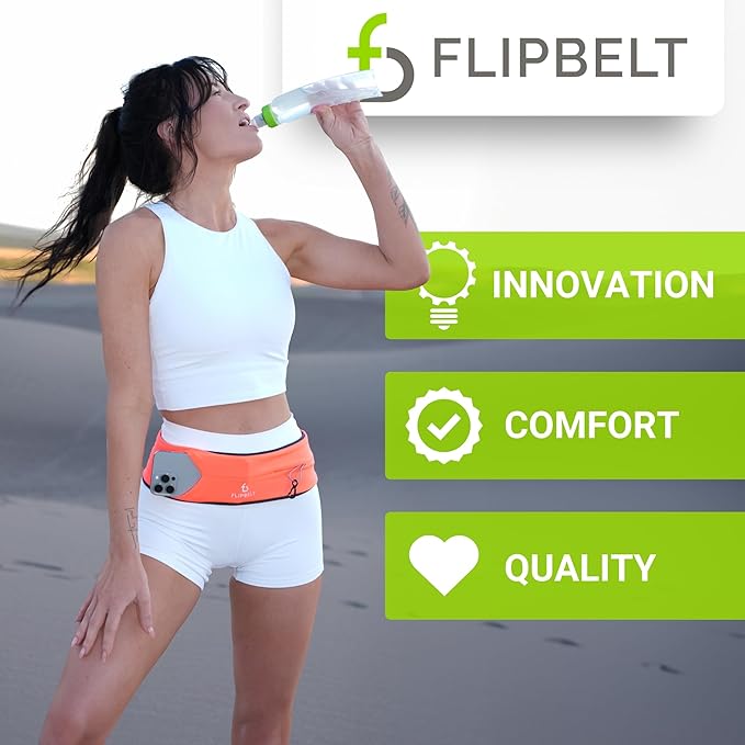 FlipBelt Classic Running Belt, Phone Holder for Running, Money Belt Pouch - Image 6