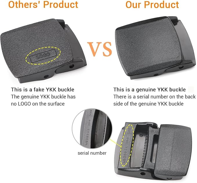 Travel Security Money Belt with Hidden Money Pocket - Cashsafe Anti-Theft Wallet Unisex Nickel free Nylon Belt by JASGOOD - Image 5