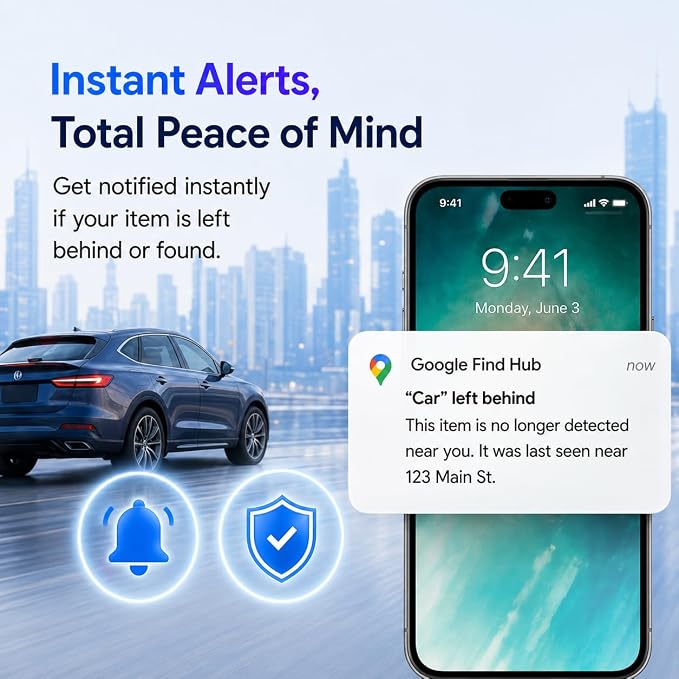 IP65 Waterproof Magnetic Mini GPS Tracker for Vehicles - Real-Time Hidden Tracking, Anti-Theft Car Locator for Truck & Assets (car GPS Android) - Image 4