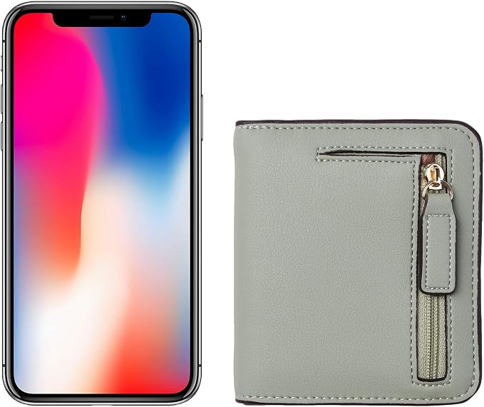 Toughergun Women’s Small Slim Leather Wallet with RFID Protection, Compact Bifold Mini Purse with Clear ID Window - Image 6