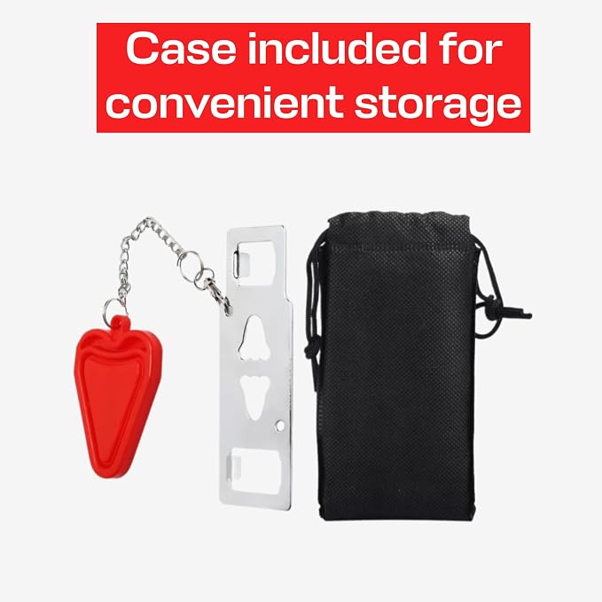 Portable Door Lock for Enhanced Security – Easy-to-Use, Travel-Friendly Device to Secure Doors Anywhere. Ideal for Hotels, Apartments, and Rentals for Added Peace of Mind - Image 6