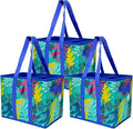 DURASACK Grocery Tote 3-Pack All-Purpose Collapsible Totes with Handles Kitchen Reusable Grocery Bags by DURASACK