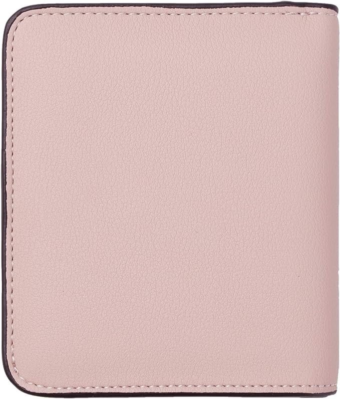 Toughergun Women’s Small Slim Leather Wallet with RFID Protection, Compact Bifold Mini Purse with Clear ID Window - Image 4