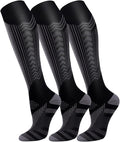 FuelMeFoot 3 Pack Copper Compression Socks - Compression Socks Women & Men Circulation - Best for Medical,Running,Athletic by FuelMeFoot