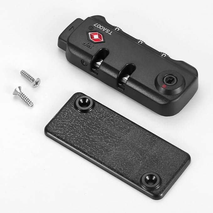 TSA Approved Combination Lock, 2 PCS | Suitable for Luggage, Backpacks, Handbags, With 2 PCS Spare TSA-007 KEY - Image 4