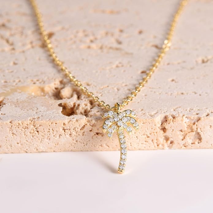 Gold Necklace for Women, Dainty Charm Pendant Necklace Jewelry Gift | 14K Gold Plated, Cute, Delicate, Adults, Non Tarnish, Hypoallergenic, Accessories - Image 5
