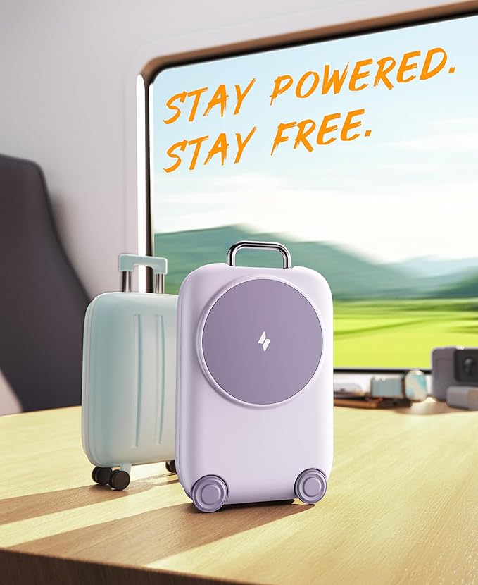 PaktVault Traveling Fast Wireless Charging Station for Apple Devices | Magnetic 3 in 1 Phone Charger Stand for MagSafe-enabled iPhone 17 16 15 14 13 12 Pro Max Plus Air, Apple Watch&Air pods Pro - Image 7