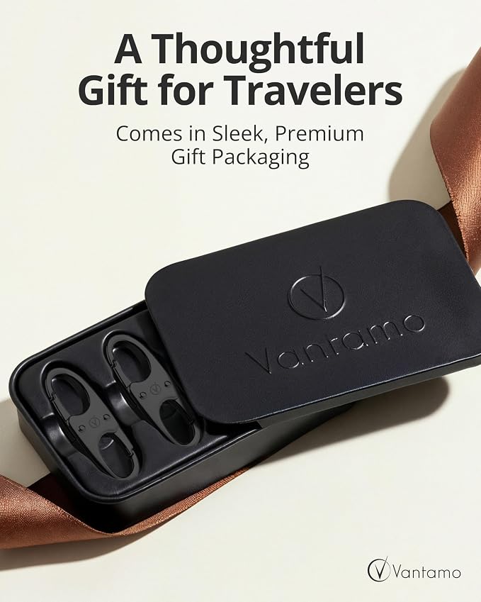 Vantamo Premium 4 Zipper Clips Anti Theft for Backpack, Luggage & Purse, Pull Replacement Zipper Locks, Purse Clip for Travel - Image 7